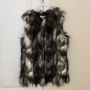 H&M Label of Graded Goods faux fur vest